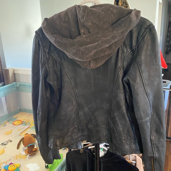 Free People Doma Leather Motto Jacket - Picture 5 of 12